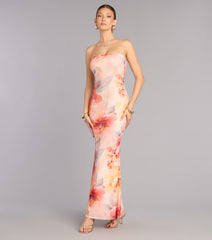 Paradise Ready Floral Maxi Dress