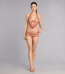 Sun Chaser Crochet Halter Top