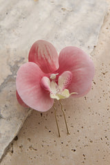 Orchid Hair Pin Fuchsia