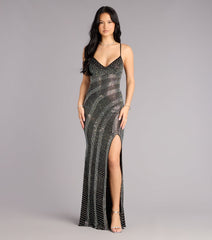 Eliana Rhinestone Mermaid Formal Dress
