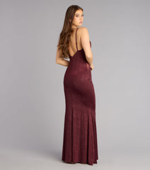 Alyce Side Lace Mermaid Formal Dress