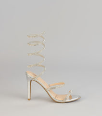 Wrapped in Radiance Stiletto Heels