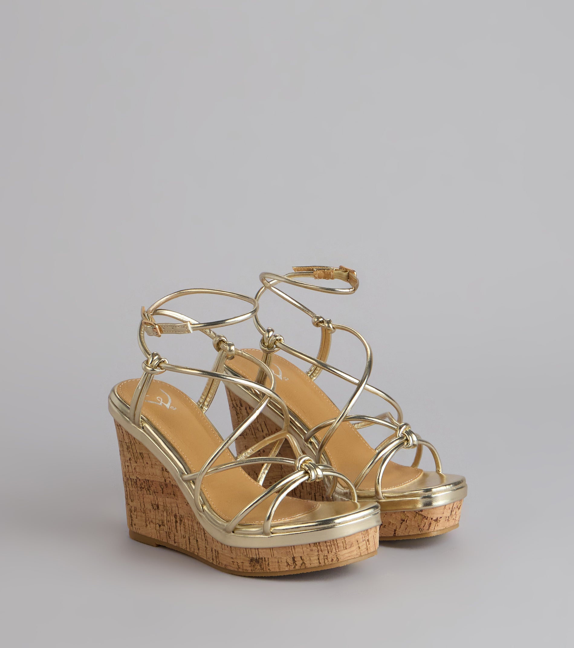 Sunny Days Strappy Platform Wedges