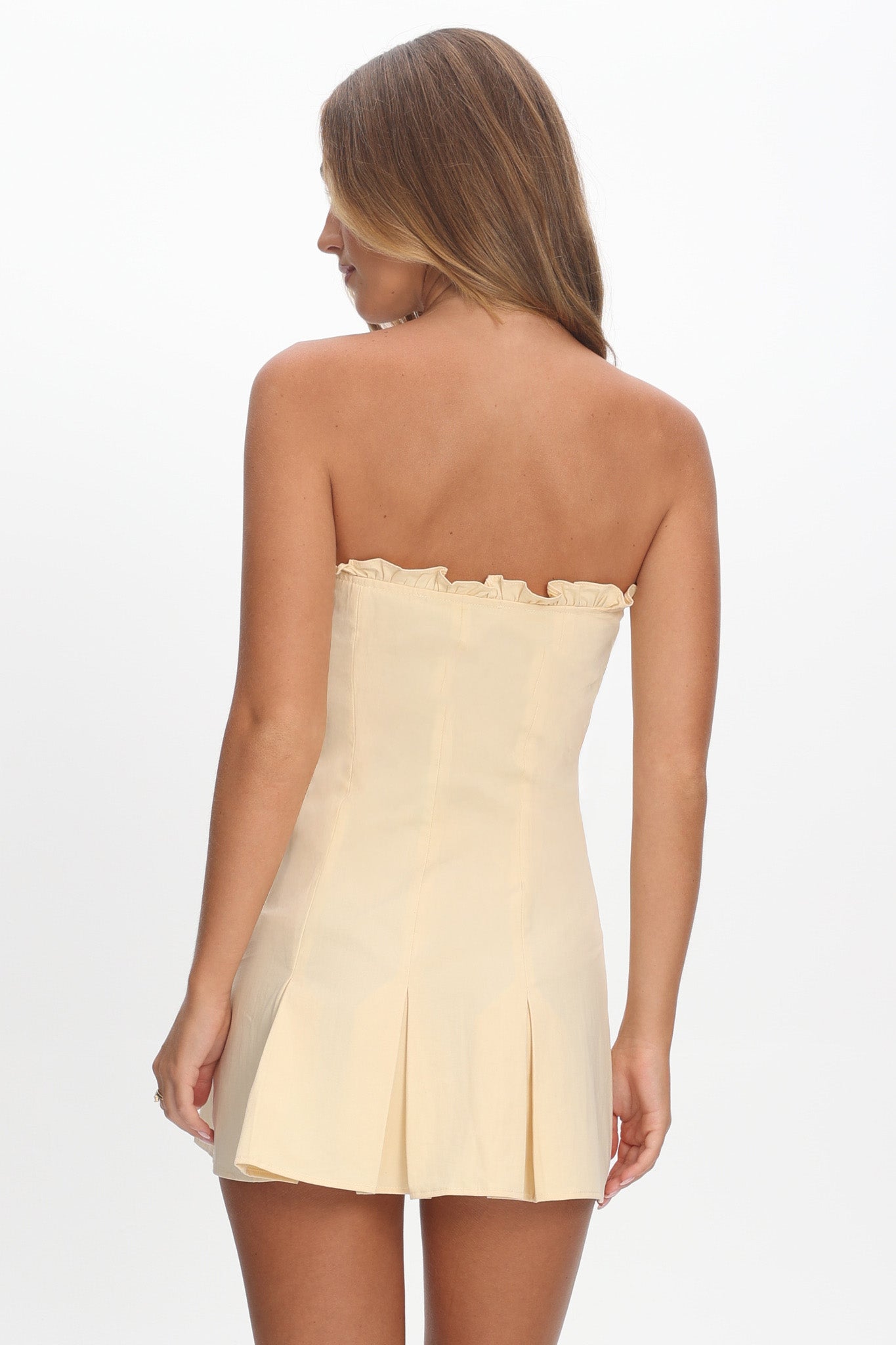 LIONESS Nautica Mini Dress Lemontini