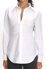 LIONESS Naomi Shirt Porcelain