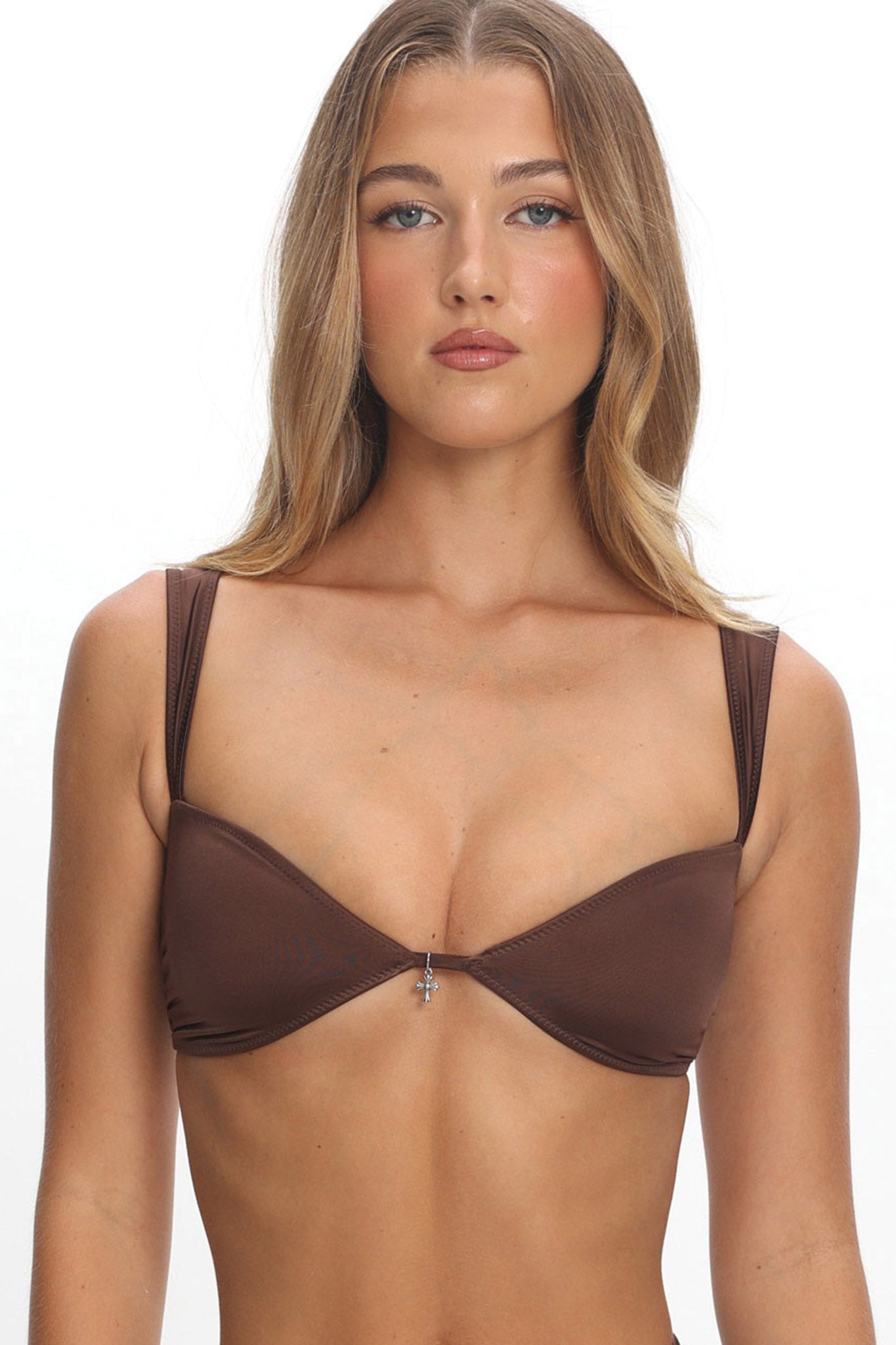 LIONESS Lila Top Chocolate